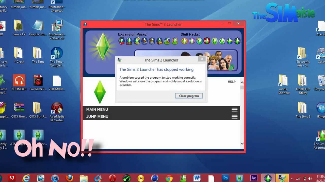 the sims 4 launcher